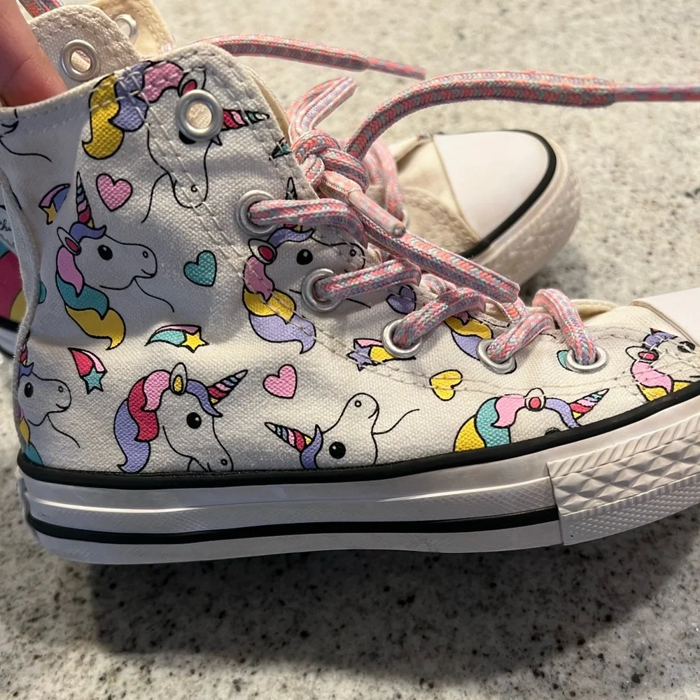 Unicorn Rainbow Converse Size 13